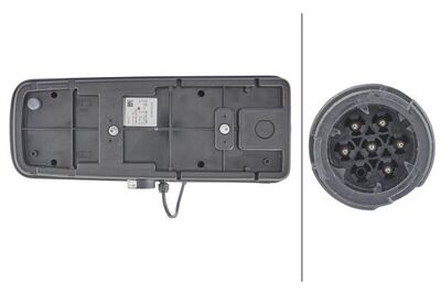 ACHTERLICHT RECHTS LED OEM-HELLA MET ALARM 500MM